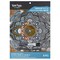 Brea Reese: Scratch Art Paper Pad - Moon & Sun - 6 Designs, Metallic Guided Art, Dual-Tip Stylus & Brush, Easy-to-Frame 9x12" Pages, Adult Craft Kit